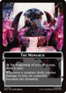 The Monarch (0016) // Vibranium (0015) Double-Sided Token (MSC-16 // 15) - Commander: Marvel Super Heroes