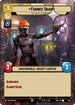Fennec Shand - The Galaxy Is Dangerous (Hyperspace Foil) (694) - Ashes of the Empire Foil