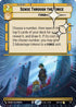 Sense Through the Force (Hyperspace Foil) (737) - Ashes of the Empire Foil