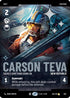 Carson Teva - There's Something Going On (Prestige Foil) (856) - Ashes of the Empire Foil