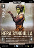 Hera Syndulla - Renegade General (Serialized) (881) - Ashes of the Empire Foil