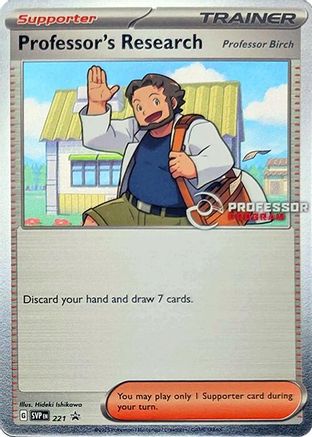 Professor's Research [Professor Birch] (221) Holofoil [Professor Program Promos] - Promo