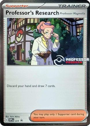 Professor's Research [Professor Magnolia] (223) Holofoil [Professor Program Promos] - Promo