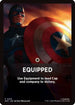 Equipped Theme Card (MSC-015) - Commander: Marvel Super Heroes