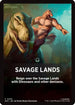 Savage Lands Theme Card (MSC-055) - Commander: Marvel Super Heroes