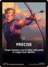 Precise Theme Card (MSC-017) - Commander: Marvel Super Heroes