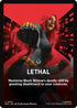 Lethal Theme Card (MSC-034) - Commander: Marvel Super Heroes