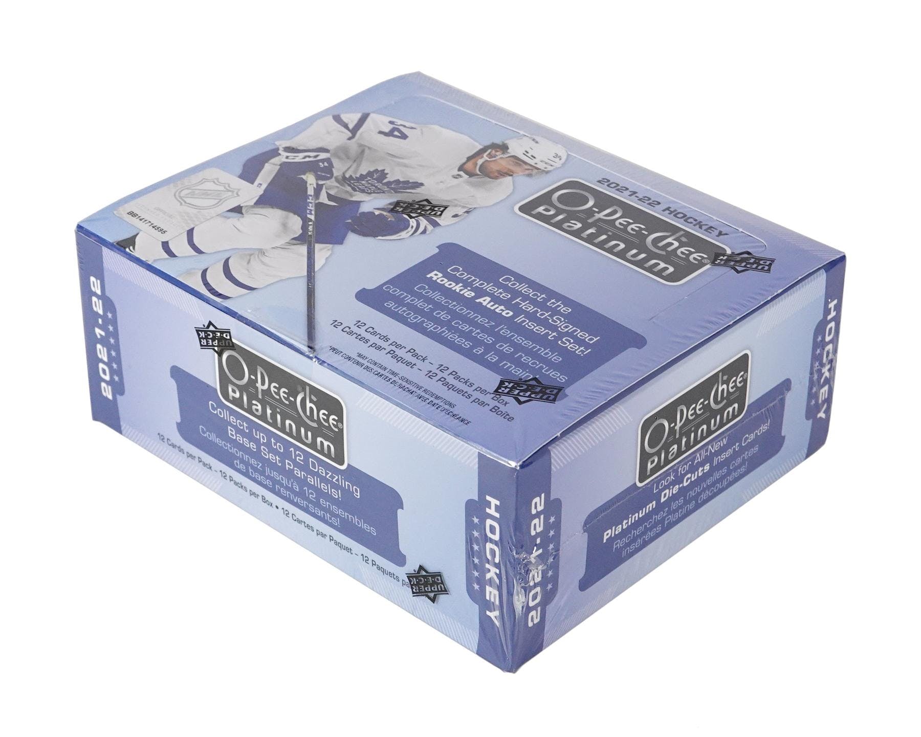 2021-22 Upper Deck O-Pee-Chee Platinum Hobby Box | Eastridge Sports Cards