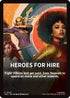 Heroes For Hire Theme Card (MSC-043) - Commander: Marvel Super Heroes