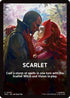 Scarlet Theme Card (MSC-049) - Commander: Marvel Super Heroes