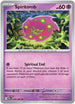 Spiritomb 035  - Holofoil ME05 Pitch Black - Rare