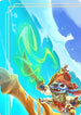 Azurite Sea Puzzle Insert (Top Left)  - Azurite Sea