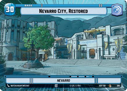 Nevarro City, Restored // Advantage (Hyperspace) (284 // T05) - Ashes of the Empire