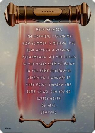 Winterspell Lore Card (5 of 9)  - Winterspell