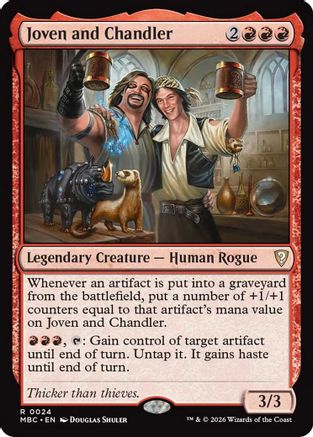 Joven and Chandler (-024) - Mystery Booster: Commander Edition