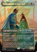 Aragorn and Arwen, Wed (Borderless) (Surge Foil) (HOC-068) - The Hobbit: Eternal-Legal Foil