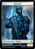 Soldier // Robot Villain Double-Sided Token (MSH-3 // 20) - Marvel Super Heroes