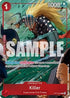 Killer (One Piece Card Game Illustration Box Vol. 8) (OP14-005) - One Piece Promotion Cards Foil