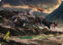 Tide of Fury and Disorder Art Card (Gold-Stamped Signature) (ASHOB-053) - Art Series: The Hobbit