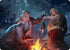 Tom, Bert, and William Art Card (ASHOB-025) - Art Series: The Hobbit