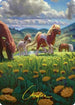 Troop of Ponies Art Card (Gold-Stamped Signature) (ASHOB-001) - Art Series: The Hobbit