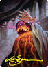 Palantir of Orthanc Art Card (Gold-Stamped Signature) (ASHOB-037) - Art Series: The Hobbit