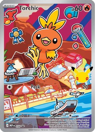 Torchic (056) Holofoil [First Partner Collection 2026] - Promo