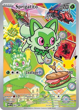 Sprigatito (061) Holofoil [First Partner Collection 2026] - Promo