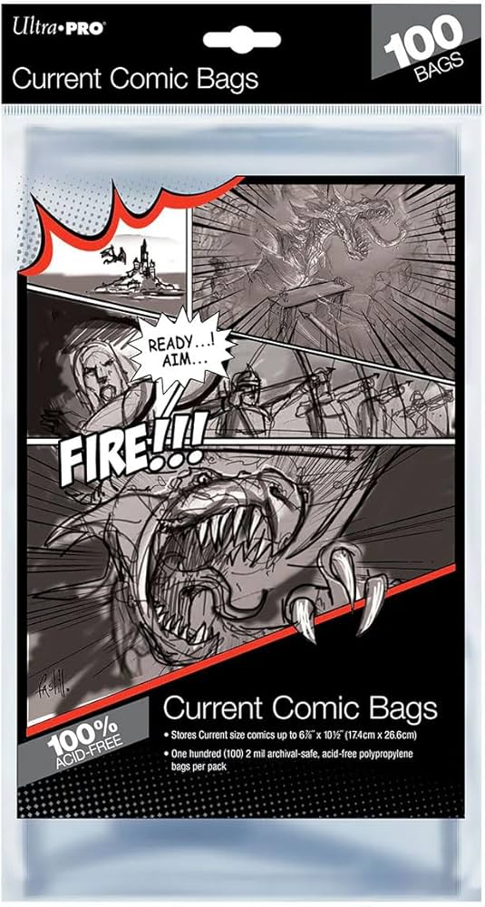Ultra Pro Current Comic Bags (100ct)