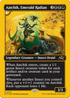 Aatchik, Emerald Radian (First-Place Foil) (DFT-473) - Aetherdrift Foil