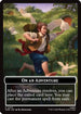 On an Adventure // Enduring Story Double Sided Token (HOB-15 // 14) - The Hobbit