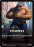 Counters Theme Card (MSC-009) - Commander: Marvel Super Heroes