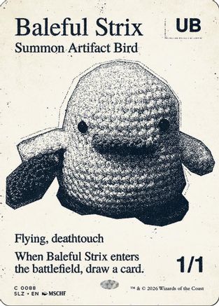 Baleful Strix (0088) (SLZ-088) - Secret Lair x MSCHF: The Zeta Set