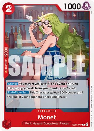 Monet (EB05-007) - Extra Booster: One Piece Heroine's Edition Vol. 2