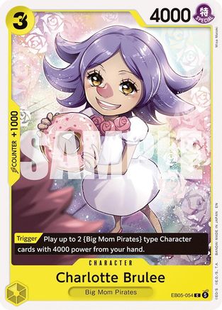 Charlotte Brulee (EB05-054) - Extra Booster: One Piece Heroine's Edition Vol. 2
