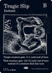 Tragic Slip (0171) (SLZ-171) - Secret Lair x MSCHF: The Zeta Set