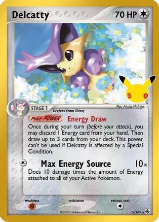 Delcatty (005) Holofoil [ME 30th Celebration Classic Collection] - Classic Collection