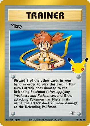 Misty (018) Holofoil [ME 30th Celebration Classic Collection] - Classic Collection