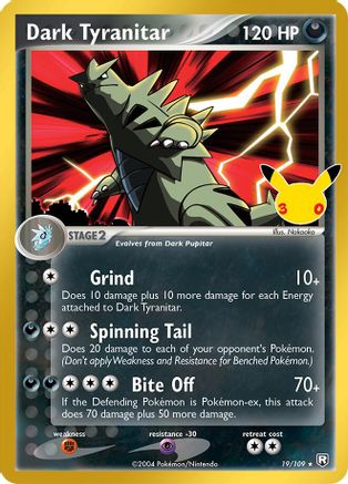 Dark Tyranitar (019) Holofoil [ME 30th Celebration Classic Collection] - Classic Collection