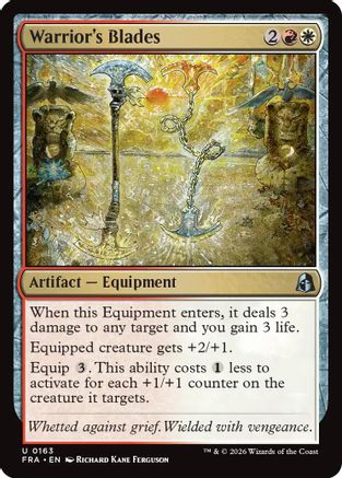 Warrior's Blades (FRA-163) - Reality Fracture