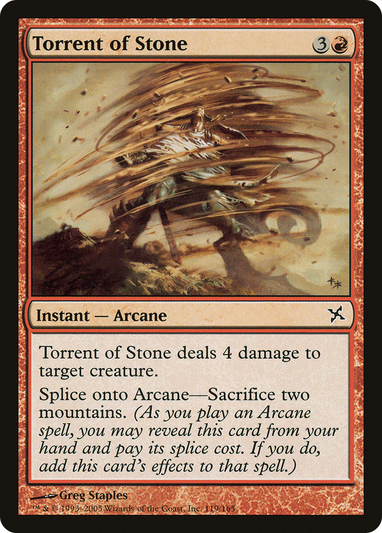 Torrent of Stone (BOK-119) - Betrayers of Kamigawa