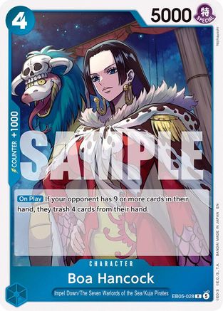 Boa Hancock (EB05-028) - Extra Booster: One Piece Heroine's Edition Vol. 2 Foil