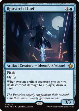 Research Thief (FDC-074) - Commander: Foundations