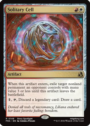 Solitary Cell (FRA-149) - Reality Fracture Foil