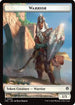 Warrior // Shark Double-Sided Token (FRC-5 // 6) - Commander: Reality Fracture