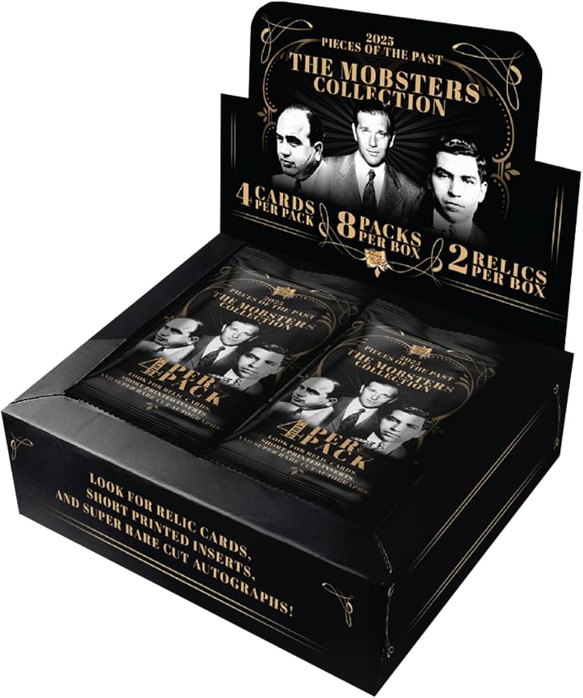 2025 Pieces of the Past: The Mobsters Collection Hobby Box
