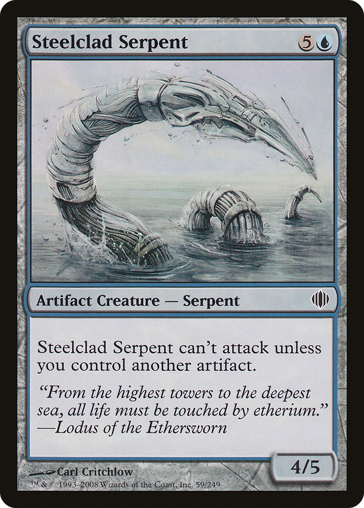Steelclad Serpent (ALA-059) - Shards of Alara