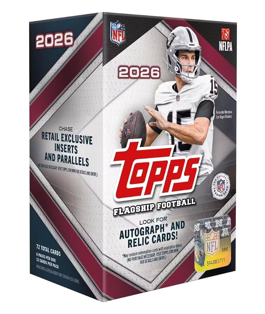 2026 Topps Football Blaster Box
