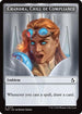 Chandra, Chill of Compliance // Chandra, Torch of Defiance Double-Sided Token (FRA-17 // 18) - Reality Fracture