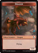 Dragon // Forest Tentacle Double-Sided Token (FRA-7 // 9) - Reality Fracture